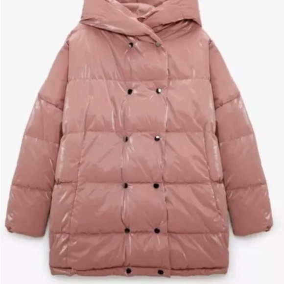 ZARA Puffer Coat - Picture 4 of 7